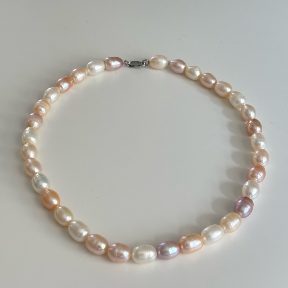 Multicolor Pearl Necklace